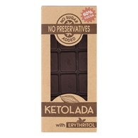 Czekolada 60% kakao bez dodatku cukru KETOLADA 100 g - Adaka sp. z o.o.