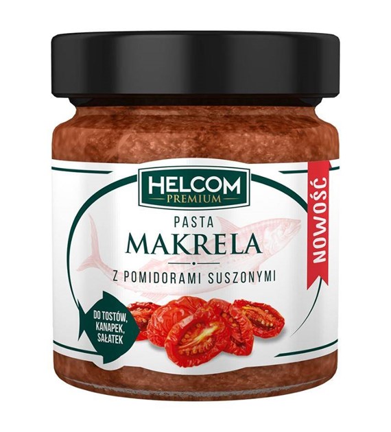 Pasta makrela z suszonymi pomidorami 180 g - Helcom