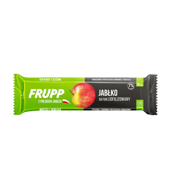 Baton FRUPP jabłkowy 9 g - Celiko