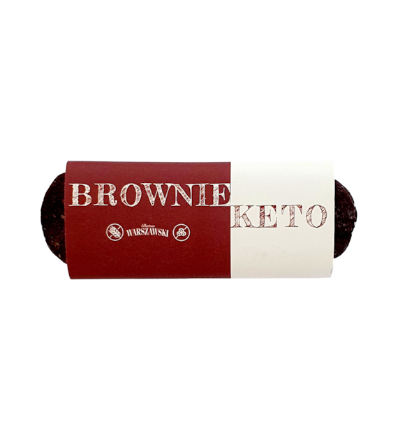 Baton Warszawski - brownie KETO 50 g - Baton Warszawski