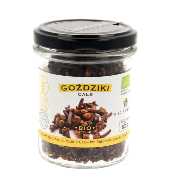 Goździki całe bezglutenowe BIO 65 g - Pięć Przemian