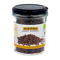 Pieprz czarny ziarnisty bezglutenowy BIO 100 g - Pięć Przemian