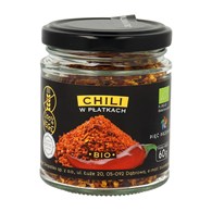 Chili płatki bezglutenowe BIO 60 g - Pięć Przemian