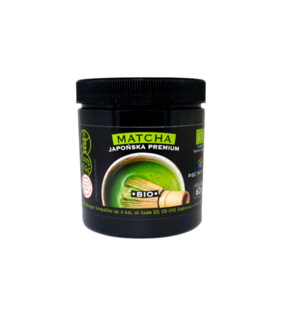 Matcha japońska premium BIO 60 g - Pięć Przemian