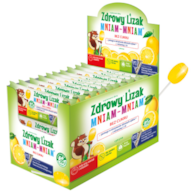 Zdrowy lizak Mniam-Mniam cytryna (KULKA) - Starpharma
