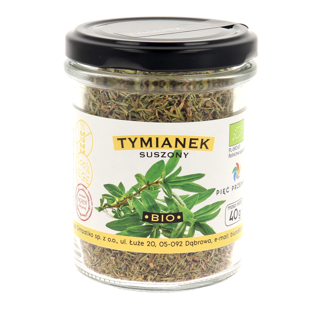 Tymianek suszony BIO 40 g - Pięć Przemian