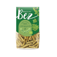 Makaron bezglutenowy z zielonego groszku rurka BIO 250 g - Bartolini