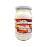 Olej kokosowy bezwonny 800 g - Pięć Przemian