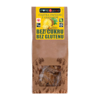 Ciastka owsiane z ananasem bez glutenu, bez dodatku cukru 150 g Pure&Good - Mercatare