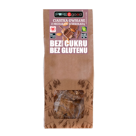 Ciastka owsiane z migdałami i czekoladą bez glutenu, bez dodatku cukru 150 g Pure&Good - Mercatare