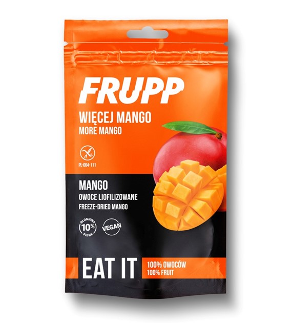 Frupp owoce liofilizowane MANGO 15 g - Celiko