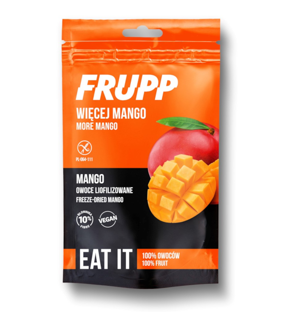 Frupp owoce liofilizowane MANGO 15 g - Celiko