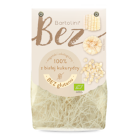 Makaron bezglutenowy z białej kukurydzy krajanka BIO 250 g - Bartolini