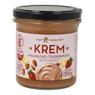 Krem migdałowo-truskawkowy KETO 300 g - Pięć Przemian