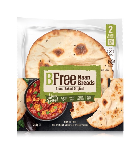 Naan chlebek 240 g (2 x 120 g) - BFree