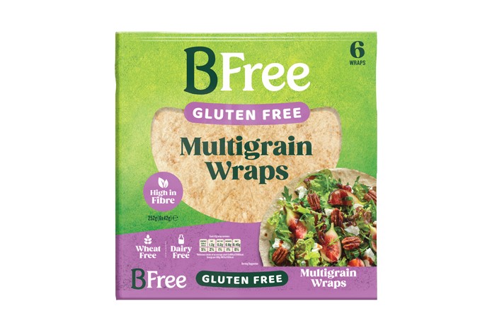 Wrapy (tortilla) wieloziarniste 252 g ( 6szt.) - BFree