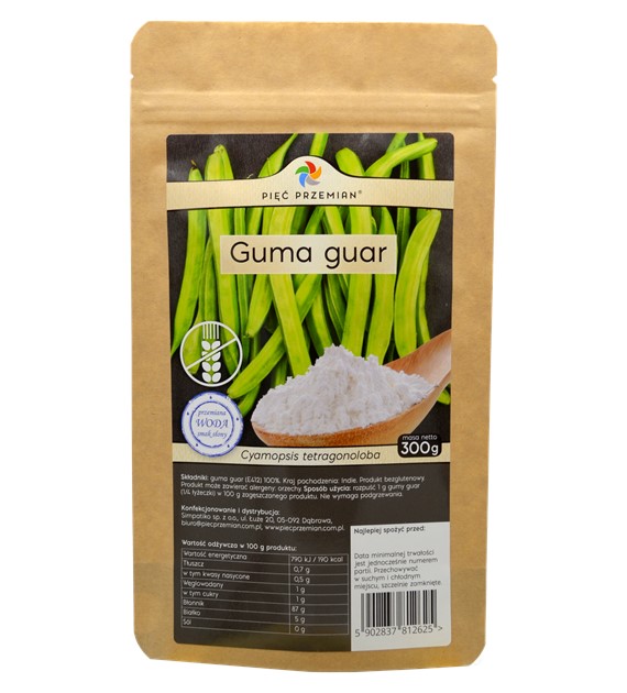 Guma guar 300 g - Pięć Przemian