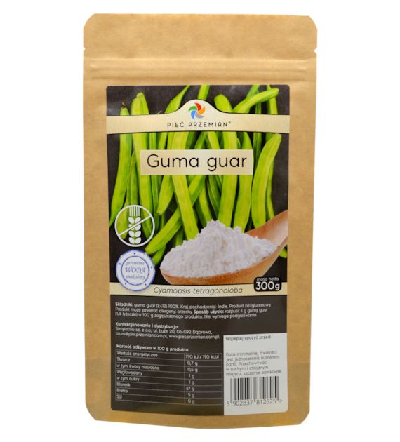 Guma guar 300 g - Pięć Przemian