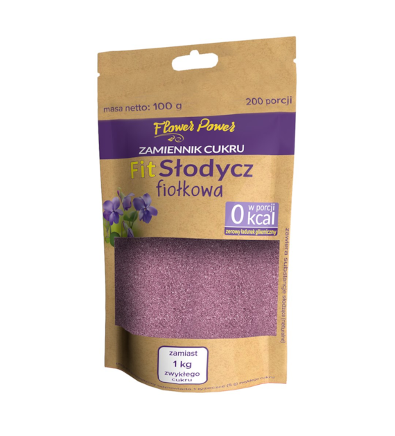 Fit słodycz fiołkowa 100 g - Flower Power