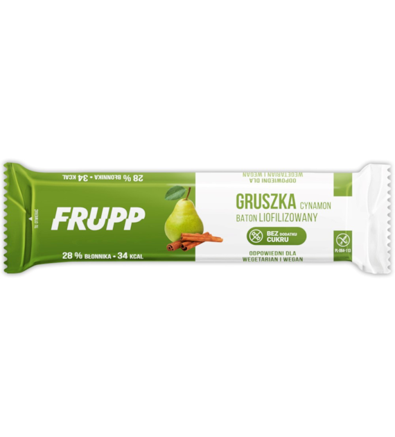 Baton FRUPP gruszka-cynamon 10 g - Celiko