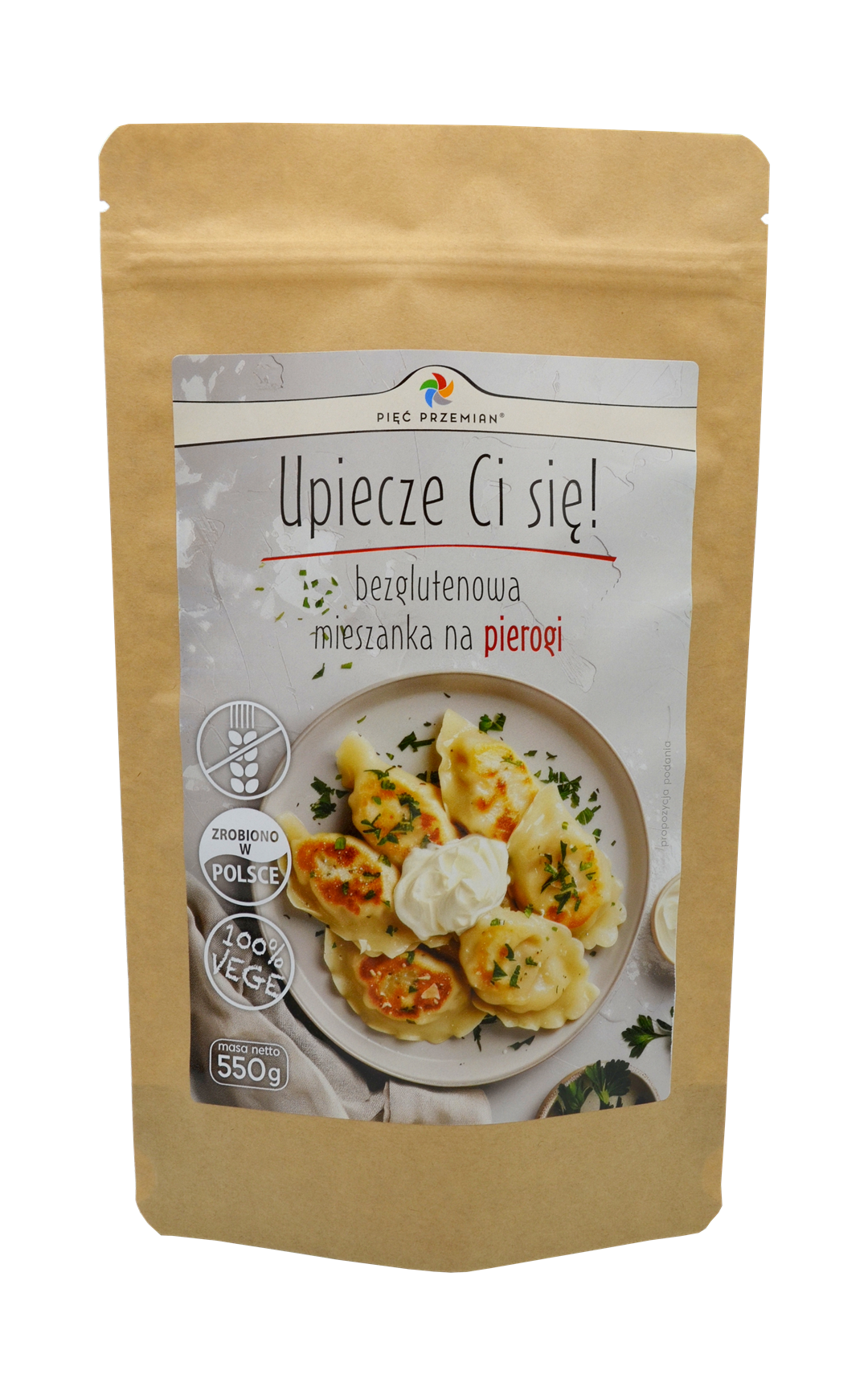 Mieszanka na pierogi bezglutenowe 550 g - Pięć Przemian