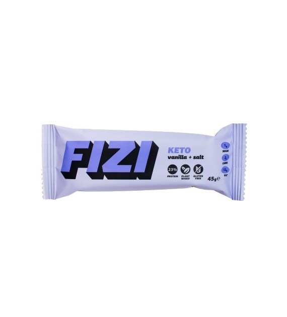 Baton keto proteinowy vanilla salt 45 g - Fizi