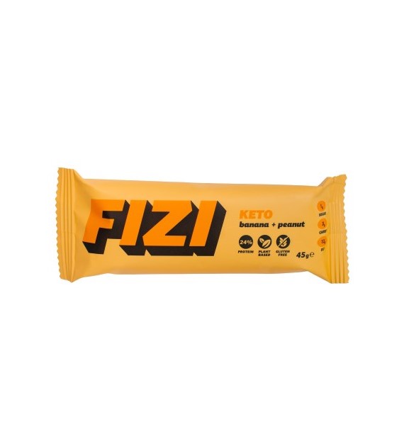 Baton keto proteinowy banana peanut 45 g - Fizi