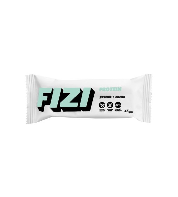 Baton proteinowy w polewie czekoladowej peanut cacao 45 g - Fizi