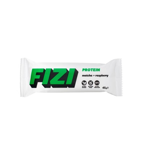 Baton proteinowy matcha raspberry 45 g - Fizi