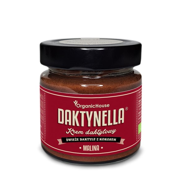 Daktynella z maliną BIO 190 g - OrganicHouse