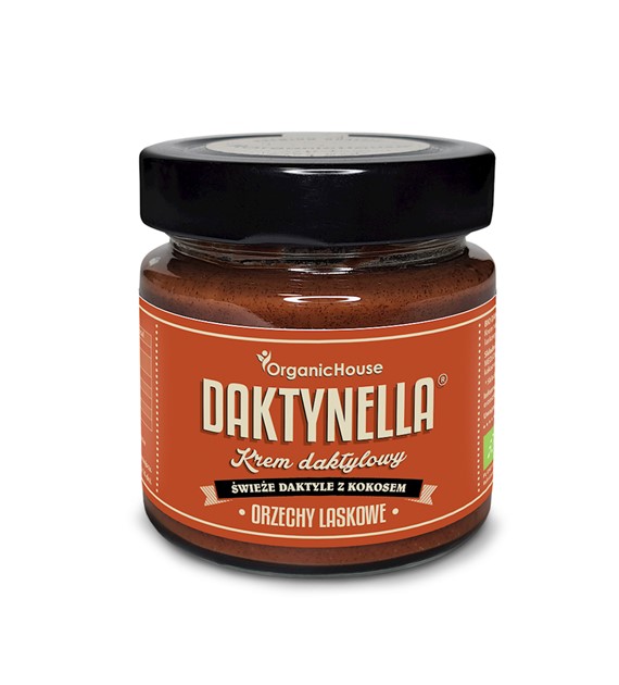 Daktynella z orzechami laskowymi BIO 190 g - OrganicHouse