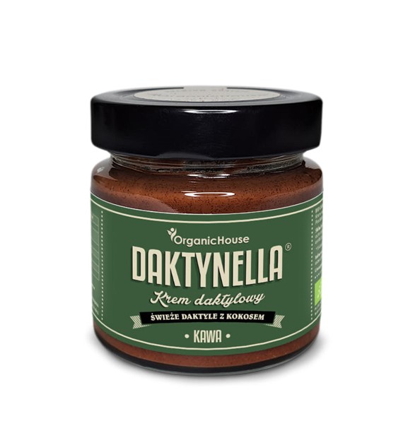 Daktynella z kawą BIO 190 g - OrganicHouse