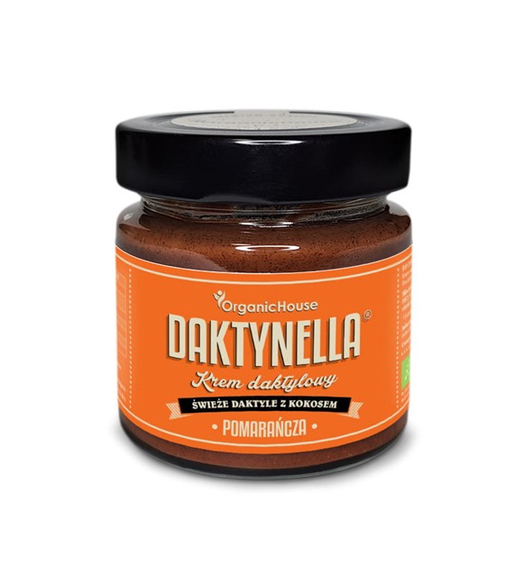 Daktynella z pomarańczą BIO 190 g - OrganicHouse