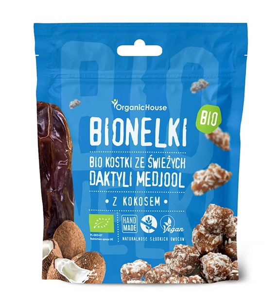 Bionelki z kokosem 50 g - OrganicHouse