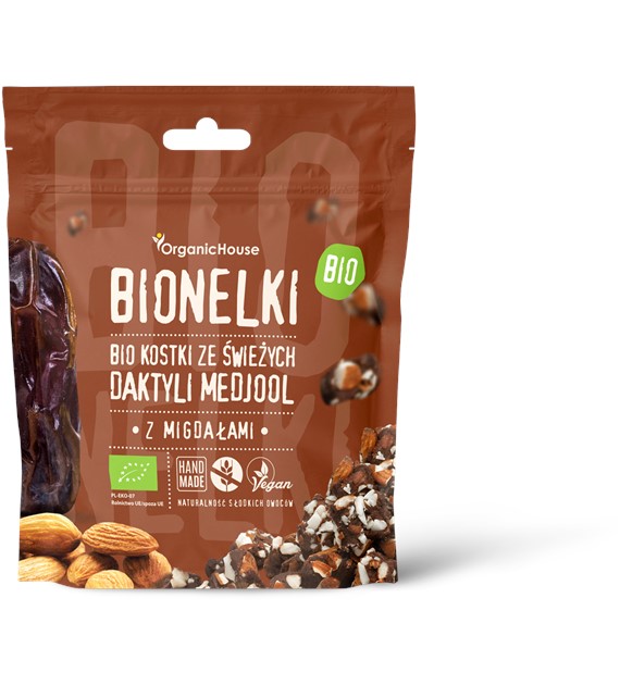 Bionelki z migdałami 50 g - OrganicHouse