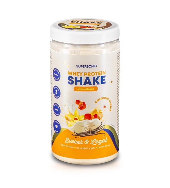 Shake Protein karmel śmietanka 560 g - Supersonic