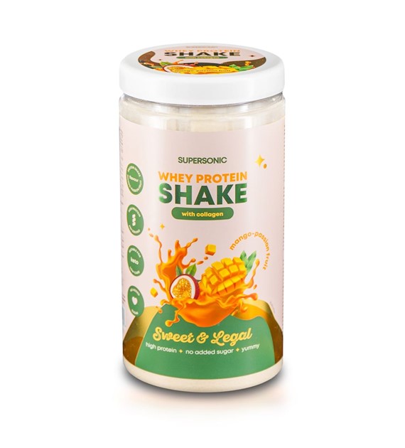 Shake z kolagenem mango marakuja 560 g - Supersonic