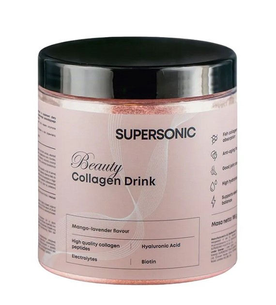 Collagen Beauty Drink mango 185 g - Supersonic