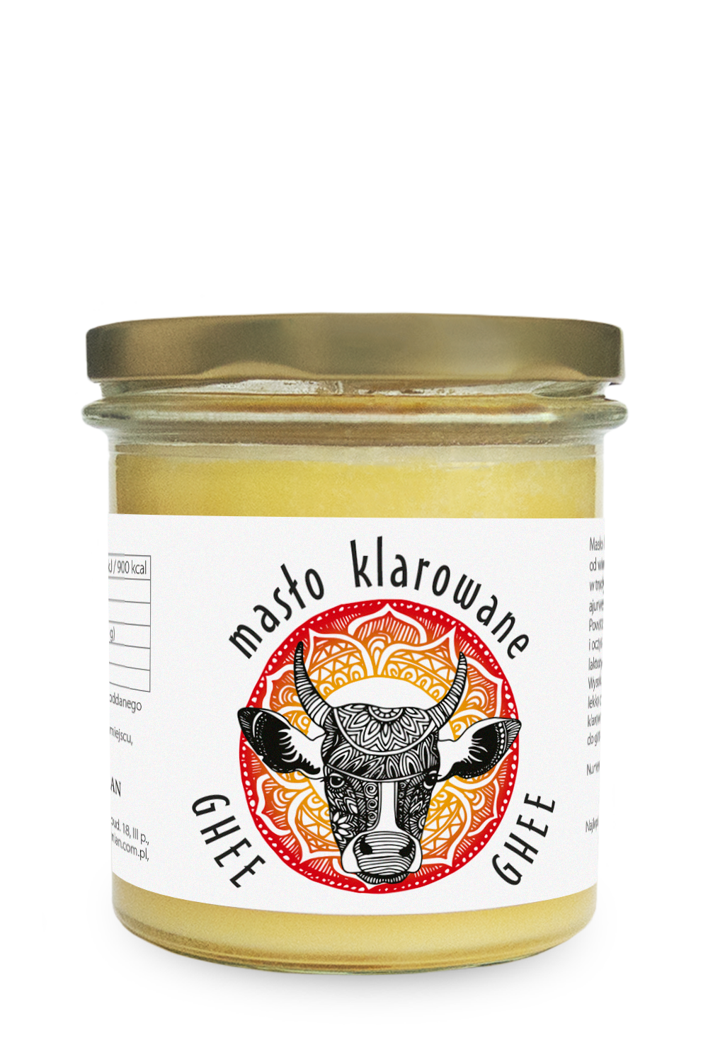 Masło klarowane ghee 240 g - Pięć Przemian