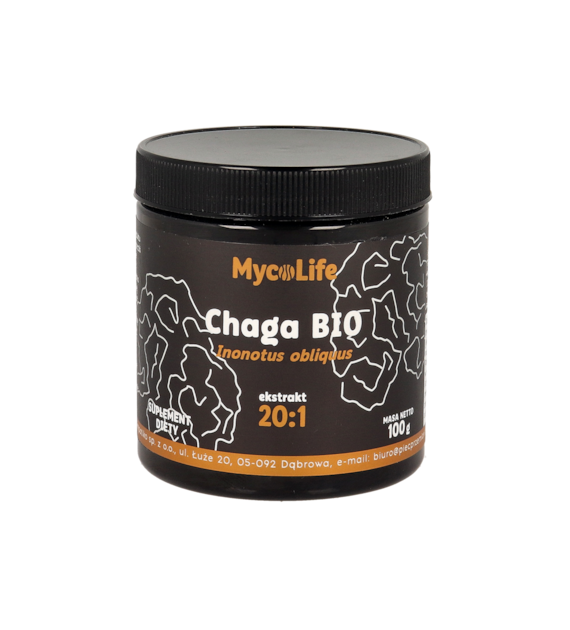 Chaga BIO 100 g - MycoLife