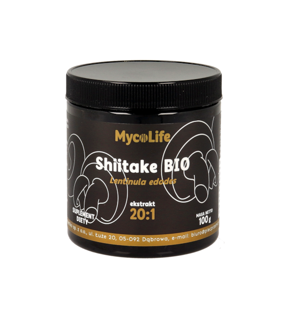Shiitake BIO 100 g - MycoLife