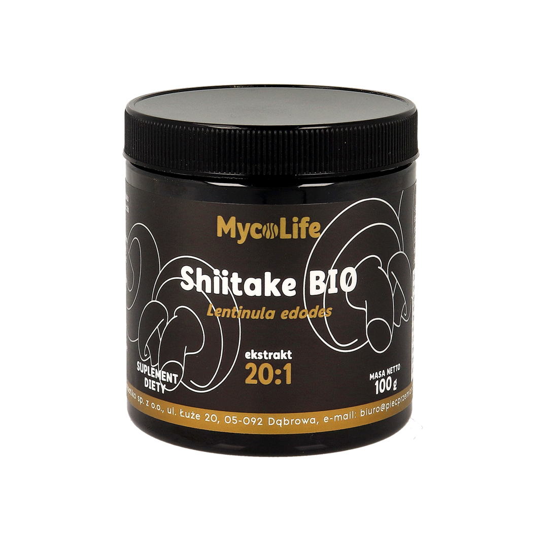 Shiitake BIO 100 g - MycoLife