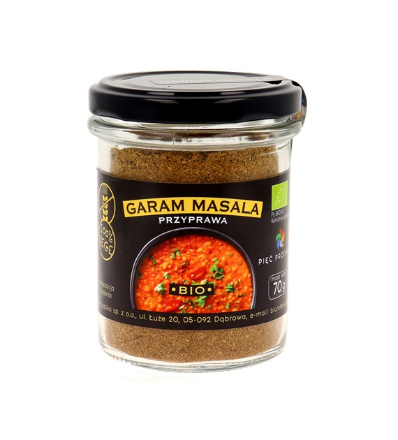 Garam masala BIO 70 g - Pięć Przemian