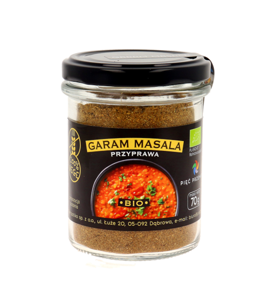Garam masala BIO 70 g - Pięć Przemian