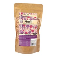 Musli owsiane z truskawkami bezglutenowe 500 g - Pięć Przemian