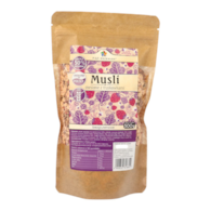 Musli owsiane z truskawkami bezglutenowe 500 g - Pięć Przemian