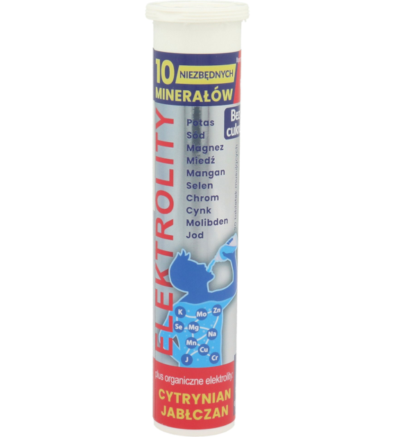 Elektrolity 10 minerałów 20 tabl. - Uniphar