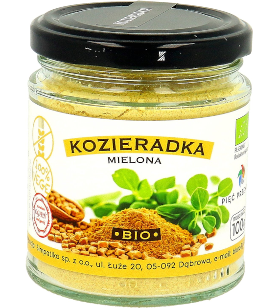 Kozieradka mielona BIO 100 g - Pięć Przemian