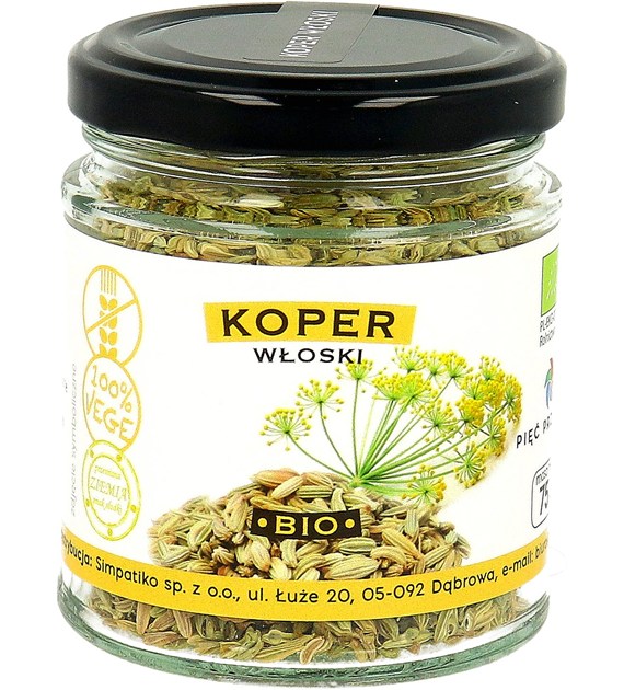 Koper włoski BIO 75 g - Pięć Przemian