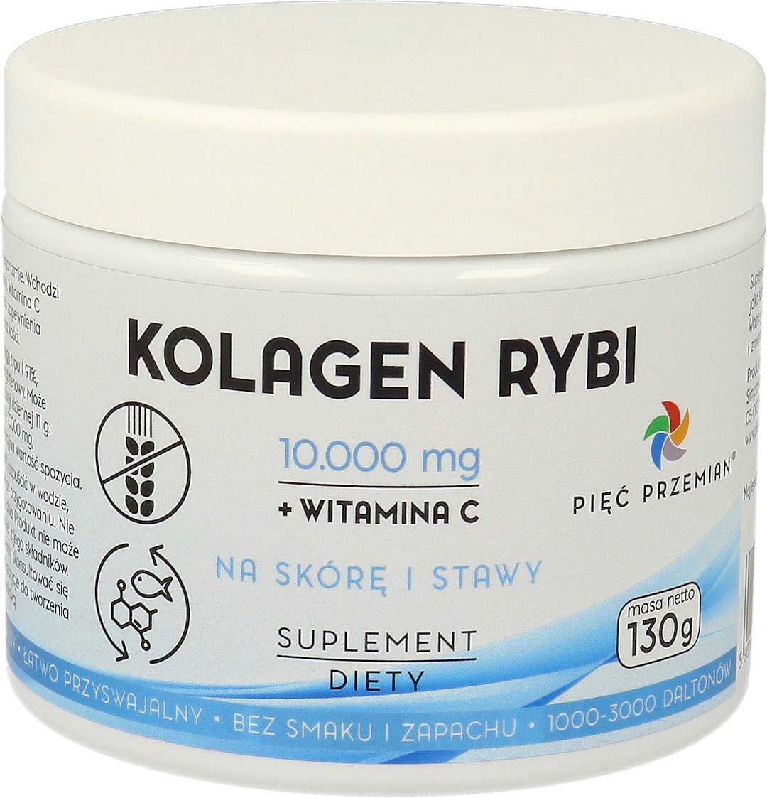 Kolagen rybi 130 g - Pięć Przemian
